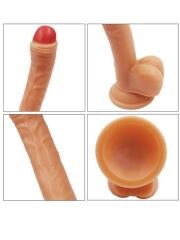 Noctis 19 cm Ten Rengi Realistik Dildo | Gerçekçi Vantuzlu Penis Modeli