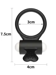 Titreşimli Silikon Penis Halkası | Uzun Süreli Sertlik ve Çift Taraflı Zevk