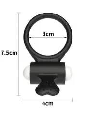 Titreşimli Silikon Penis Halkası | Uzun Süreli Sertlik ve Çift Taraflı Zevk