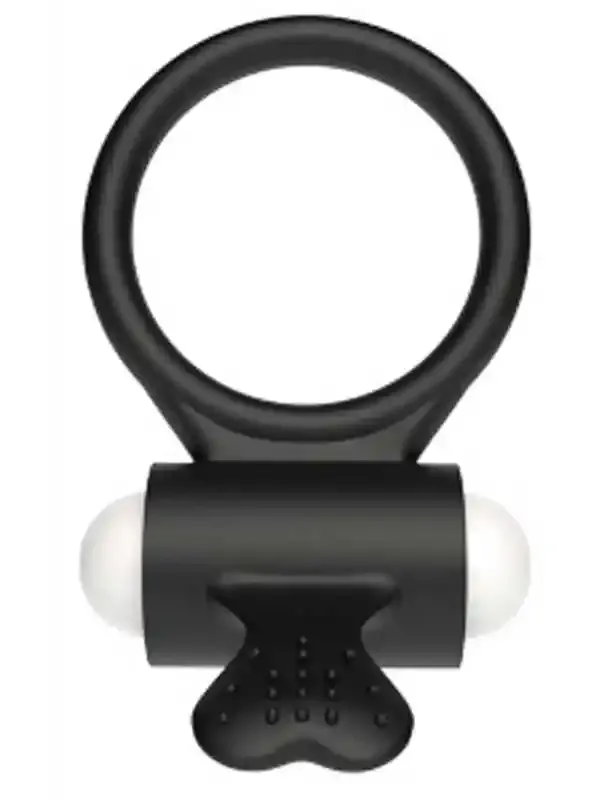 Titreşimli Silikon Penis Halkası | Uzun Süreli Sertlik ve Çift Taraflı Zevk