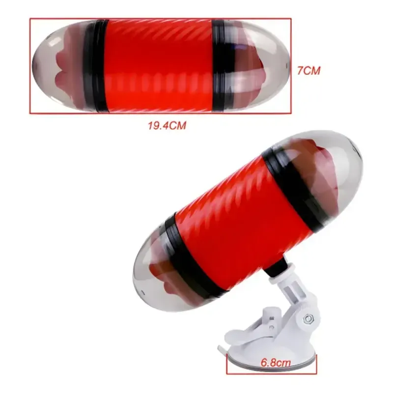 Royal Çift Traflı Ağız ve Vajina Mastürbatör