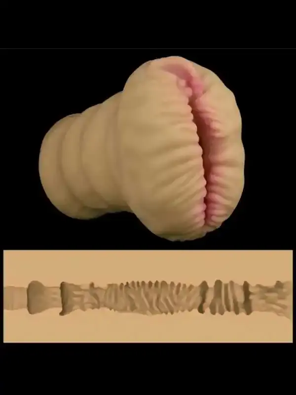 Alien's Pie #2 Mastürbatör - 23 cm Gerçekçi Ten Dokulu Erkek Mastürbatörü