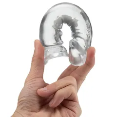 Transparent Small Crystal Gerçekçi Dildo