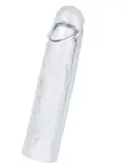 Flawless Şeffaf Penis Kılıfı – 2.5 cm Uzatmalı, Esnek ve Gerçekçi Yapıda Geciktirici Etkili Kılıf