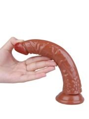 Noctis 21 cm Kahverengi Realistik Dildo | Gerçekçi Vantuzlu Penis Modeli