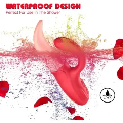 Sevindik Medikal 2'si 1 Arada Klitoral ve Dil Yalama Vibratör