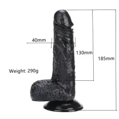 Healing Man Starter 19 cm - Gerçekçi Medikal Silikon Dildo | 724Haz