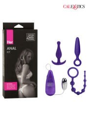 4'lü Anal Set - Farklı Boyutlarda Esnek ve Kaygan Tıkaç Seti