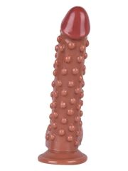 Noctis 24 cm Kahverengi Realistik Dildo | Gerçekçi Vantuzlu Büyük Penis