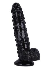 Noctis 24 cm Siyah Realistik Dildo | Gerçekçi Vantuzlu Büyük Penis Modeli