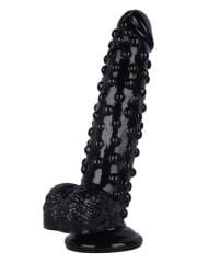 Noctis 24 cm Siyah Realistik Dildo | Gerçekçi Vantuzlu Büyük Penis Modeli