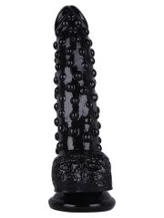Noctis 24 cm Siyah Realistik Dildo | Gerçekçi Vantuzlu Büyük Penis Modeli