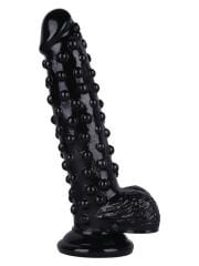 Noctis 24 cm Siyah Realistik Dildo | Gerçekçi Vantuzlu Büyük Penis Modeli