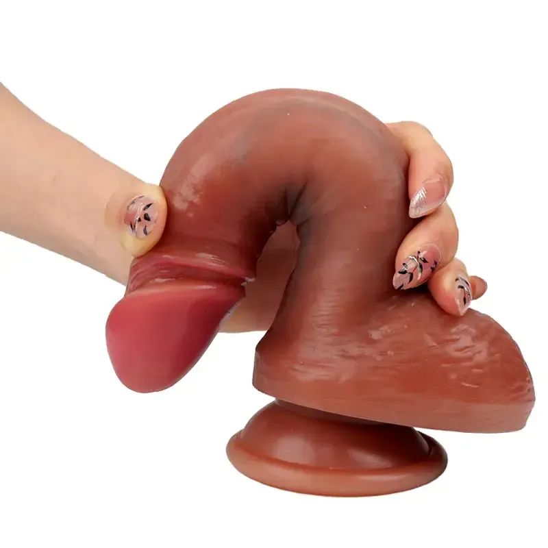 Satisfactory Happen Çift Katmanlı Ultra Gerçekçi Dildo | 724Haz