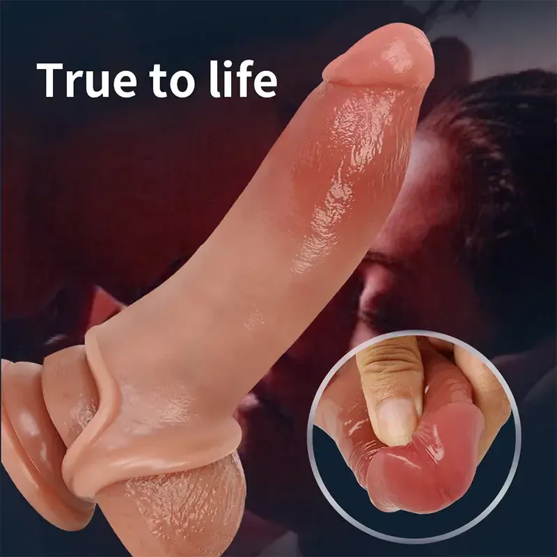 Sevindik Medikal 19 Cm Bold Ultra Çift Katmanlı Testisli Penis Kılıfı