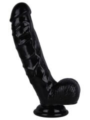 Noctis 21.5 cm Siyah Realistik Dildo | Vantuzlu Gerçekçi Penis Modeli