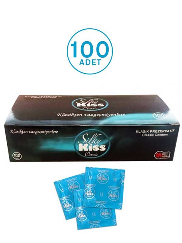 Silky Kiss Klasik Prezervatif 100 Adet Eko Paket