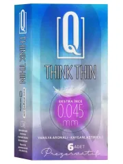 Extra İnce Prezervatif - 0.045 mm Ultra Hassas 6'lı Paket (Vanilya Aromalı)