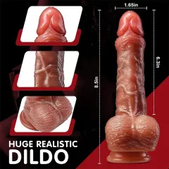 Lion Hareketli Isıtmalı Rotasyonlu Titreşimli Dildo
