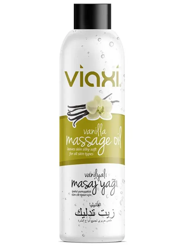Viaxi Vanilya Aromalı Masaj Yağı 177 ml – Duyusal Rahatlama & Cilt Bakımı