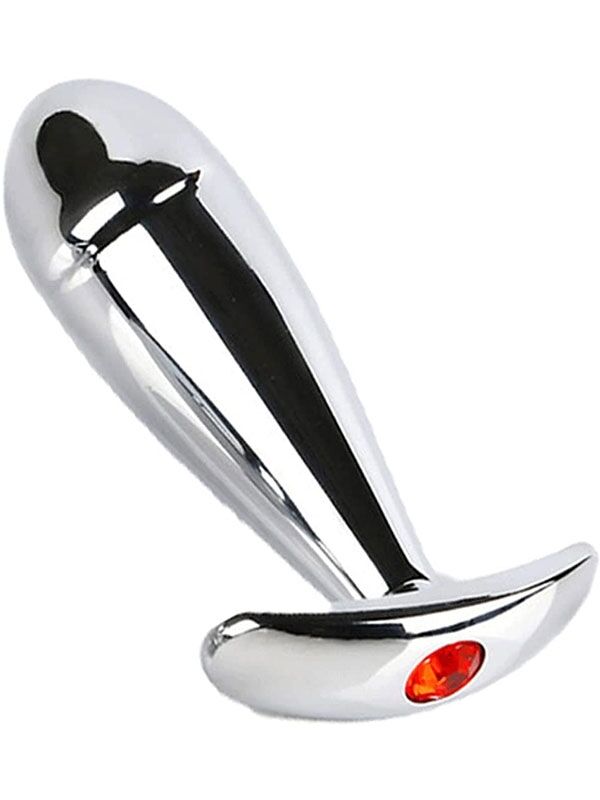 T Şeklinde Taşlı Anal Plug 10 cm - Estetik ve Konforlu Tasarım | 724Haz