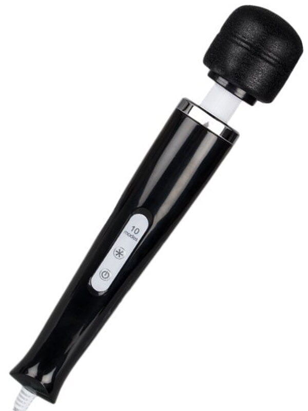 Magic Wand USB Şarjlı Masaj Vibratörü – Güçlü 12 Mod & Suya Dayanıklı