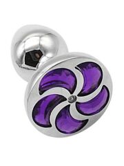 Taşlı Çelik Anal Plug 11 cm - Estetik ve Parlak Taş Detaylı Metal Anal Takı | 724Haz