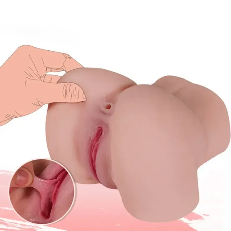 Yasha 2 kg Titreşimli Anal & Vajinal Kalça Mastürbatör – Realistik Doku | 724Haz