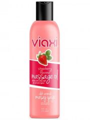 Viaxi Masaj Yağı Çilek Aromalı 177ml | Nemlendirici, Yumuşatıcı, Ferahlatıcı Çilek Kokulu Masaj Yağı