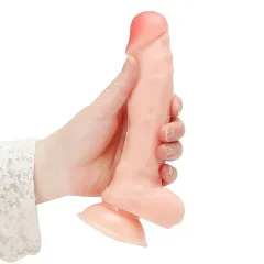 Jackie Maksimum 18 cm Gerçekçi Tom Dildo – Vantuzlu & Strap-On Uyumu | 724Haz