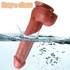 Woo Isıtmalı İleri-Geri Hareketli Rotasyonlu Dildo | 724Haz