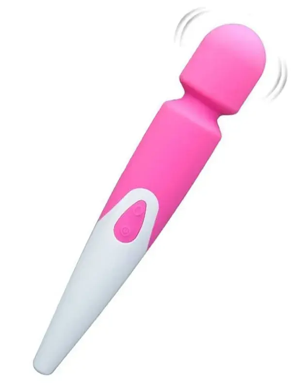 Sarjlı Fairy Wand Masaj Aleti – USB Şarjlı, Esnek Başlıklı Vibratör