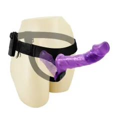 Ultra Passionate Harness Çift Başlı Çift Motorlu Vibratör – Strap-On Deneyimi | 724Haz