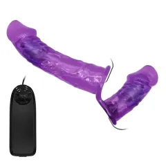 Ultra Passionate Harness Çift Başlı Çift Motorlu Vibratör – Strap-On Deneyimi | 724Haz