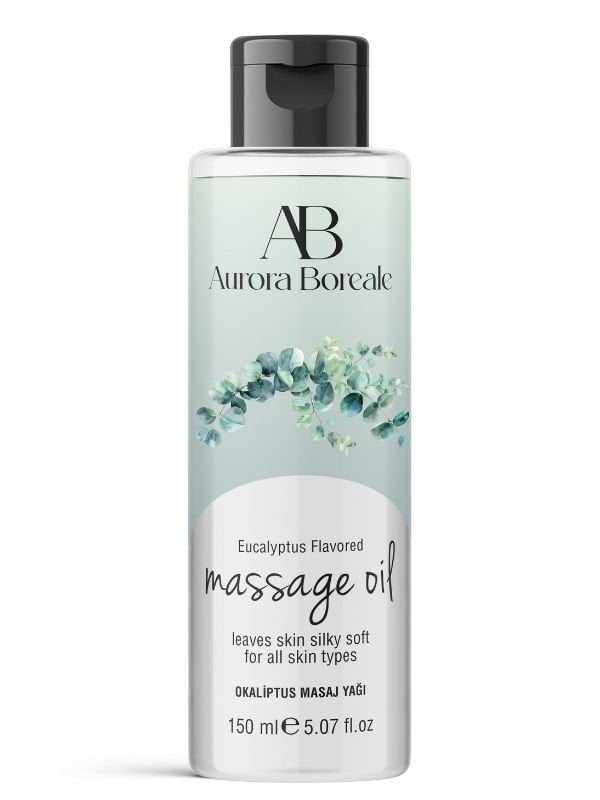 724Haz Aurora Boreale Okaliptüs Aromalı Masaj Yağı 150 ml | Ferahlatıcı ve Rahatlatıcı Masaj Keyfi