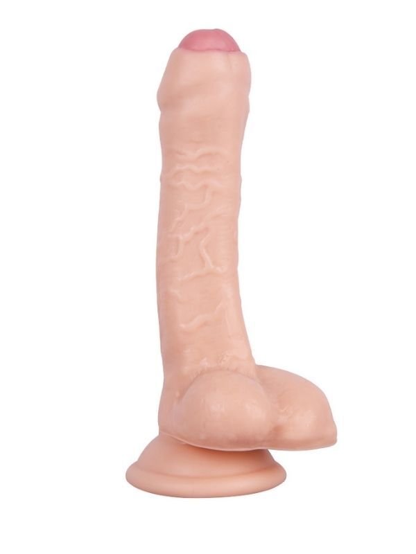 Noctis 18 cm Realistik Dildo | Kompakt Vantuzlu Gerçekçi Penis
