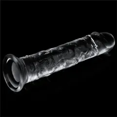 Lovetoy Flawless Clear 18 Cm Şeffaf Düz Dildo – Vantuzlu | 724Haz