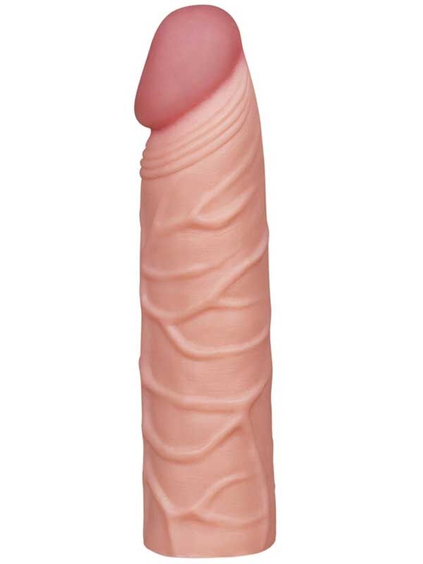 Lovetoy X-Tender Gerçekçi Dokulu Penis Kılıfı – 2,5 cm Uzatmalı