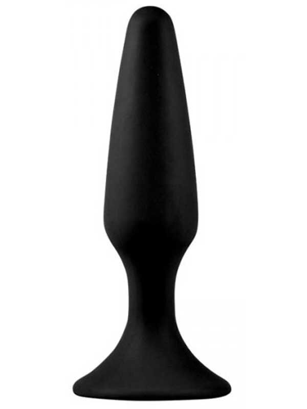Lovetoy Silikon Anal Plug S – 11,5 cm Siyah (Small Boy)