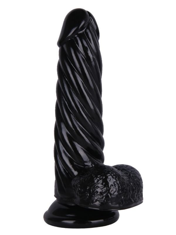 Noctis 21 cm Siyah Realistik Dildo | Gerçekçi Vantuzlu Penis Modeli