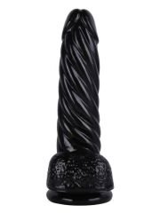 Noctis 21 cm Siyah Realistik Dildo | Gerçekçi Vantuzlu Penis Modeli