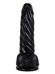 Noctis 21 cm Siyah Realistik Dildo | Gerçekçi Vantuzlu Penis Modeli