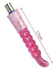 724Haz Seks Makinesi Aksesuarı P07 Jel Dildo - Yumuşak, Esnek ve Makine Uyumlu Realistik Tasarım