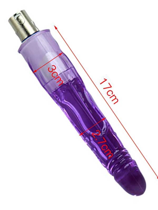 724Haz Seks Makinesi Aksesuarı P08 Jel Dildo - Esnek ve Yumuşak Makine Uyumlu Realistik Tasarım