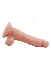 Flatterer 18.6 cm Ten Rengi Kıkırdaklı Gerçekçi Dildo | Sert Yapılı Vantuzlu Penis