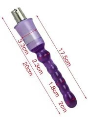 Seks Makinesi Aksesuarı P07 Jel Anal Plug - Yumuşak ve Esnek Tasarım, Makine Uyumlu