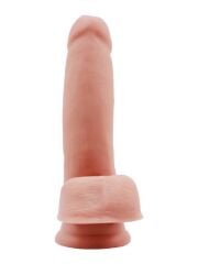 Sex Lure 17.5 cm Kıkırdaklı Gerçekçi Dildo | Kompakt Vantuzlu Sert Penis