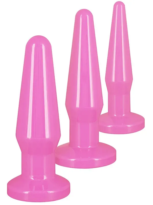 3'lü Anal Set Pembe