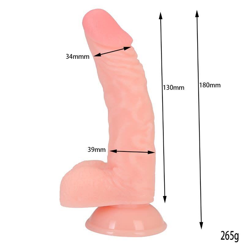 Sevindik Medikal 18 cm Belden Bağlamalı Realistik Penis