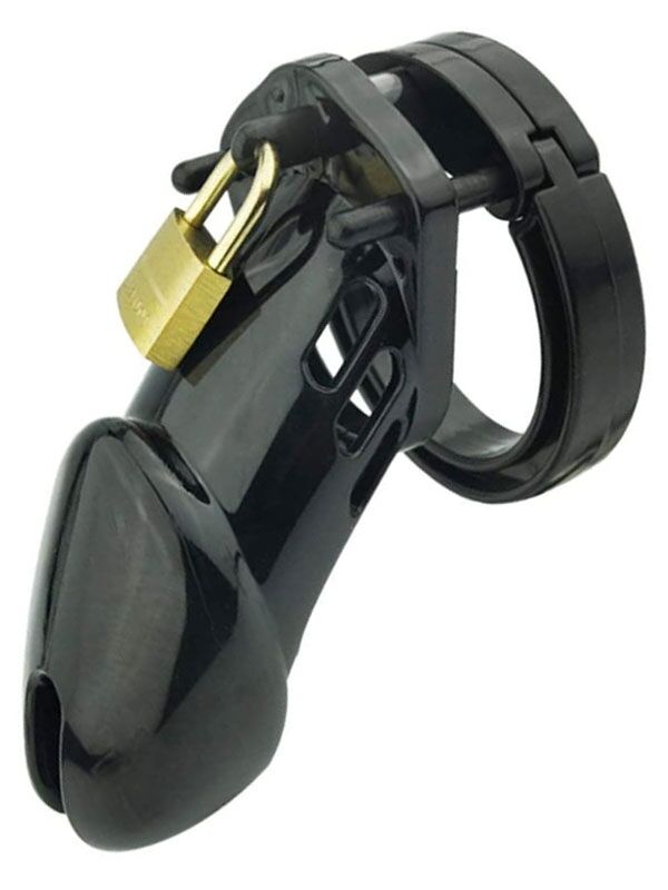 ABS Penis Kafesi - Ayarlanabilir Halkalı, 9cm Uzunluğunda & Kilitli